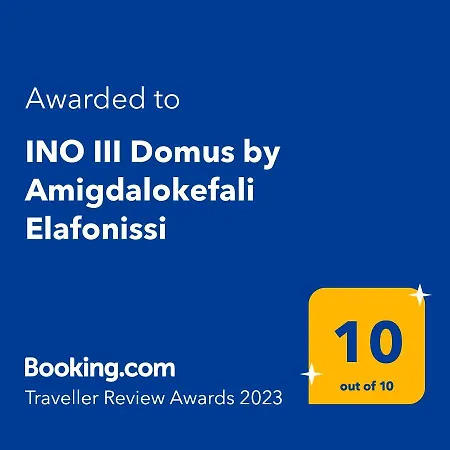 Ino Iii Domus Swimspa By Elafonissi Casa de Férias